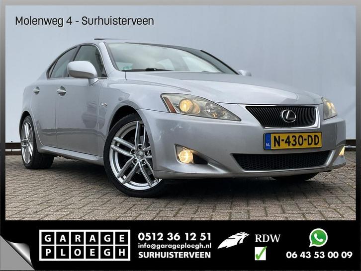 Lexus IS 250 Business Automaat Pano Leer Stoelverw+Ventilati, Auto's, Lexus, Bedrijf, IS, ABS, Adaptieve lichten, Airbags, Alarm