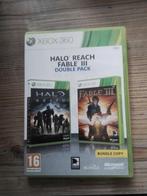Fable III/Halo Reach - Xbox360, Consoles de jeu & Jeux vidéo, Jeux | Xbox 360, Comme neuf, Jeu de rôle (Role Playing Game), Enlèvement ou Envoi