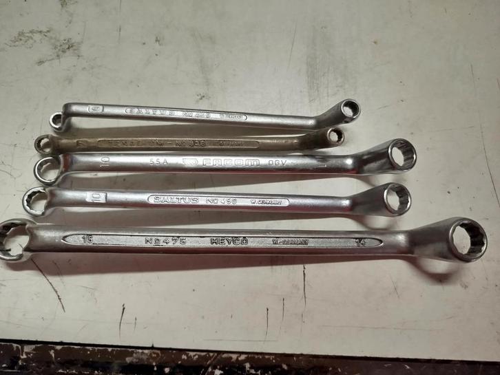 Lot de clés polygonales contre coudées, Autos : Divers, Outils de voiture, Enlèvement