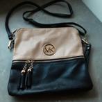 Leuke handtas in beige en zwart, kan crossbody zie af, Ophalen of Verzenden, Zwart