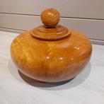 Houten decoratieve pot, Huis en Inrichting, Ophalen