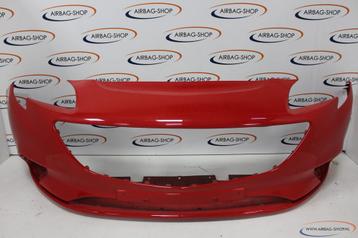 Voorbumper Opel Corsa E ORIGINEEL 39003567 Rood beschikbaar voor biedingen