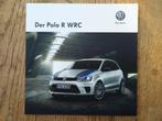 VW POLO R WRC 2013 BROCHURELEAFLET 6 PAGINA'S Duitsland ZEE, Boeken, Auto's | Folders en Tijdschriften, Volkswagen, Ophalen of Verzenden