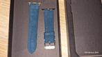 Apple Watch-horlogebandje in alcantara, Blauw, IOS, Nieuw, Alcanside