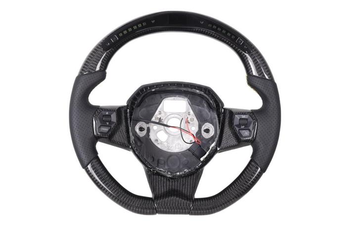 Lamborghini Aventador carbon & leder LED sportstuur, Auto-onderdelen, Besturing, Overige automerken, Nieuw, Verzenden
