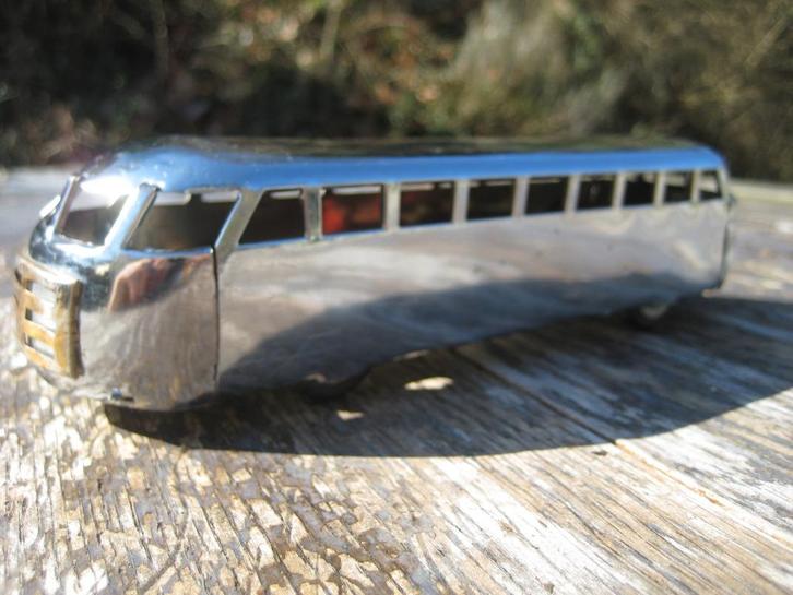 INGAP PADOVA NO. 353 CHROME AUTOMOBILE (gemaakt in ITALIË), Hobby en Vrije tijd, Modelauto's | 1:32, Gebruikt, Bus of Vrachtwagen