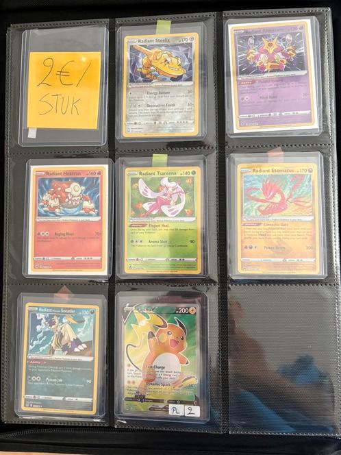 Pokemon Radiant kaarten - €2/stuk, Hobby en Vrije tijd, Verzamelkaartspellen | Pokémon, Ophalen of Verzenden