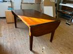 Mahonie houten tafel uitklapbaar, Ophalen