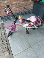 Meisjesfietsje met zijwieltjes, Fietsen en Brommers, Fietsen | Meisjes, Ophalen, Gebruikt, Handrem