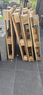 4 paletten te koop, Doe-het-zelf en Bouw, Hout en Planken, Ophalen, Gebruikt, Pallet