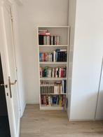 Witte houten boekenkast, Huis en Inrichting, Kasten | Boekenkasten, 50 tot 100 cm, Minder dan 25 cm, 150 tot 200 cm, Zo goed als nieuw