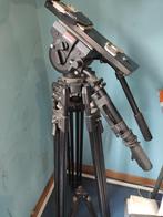 trépied - professional tripod 350mvb/fi12 + tête Manfrotto 1, Audio, Tv en Foto, Fotografie | Statieven en Balhoofden, Zo goed als nieuw