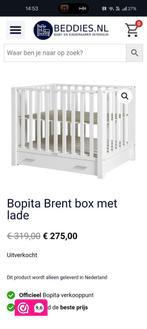 Wit Park met lade en matras - Bopita, Kinderen en Baby's, Babyparken, Ophalen, Zo goed als nieuw, Lade