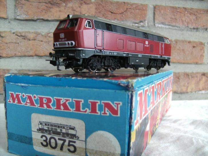 Märklin Model 3075, Hobby en Vrije tijd, Modeltreinen | H0, Zo goed als nieuw, Locomotief, Wisselstroom, Märklin, Analoog, Ophalen of Verzenden