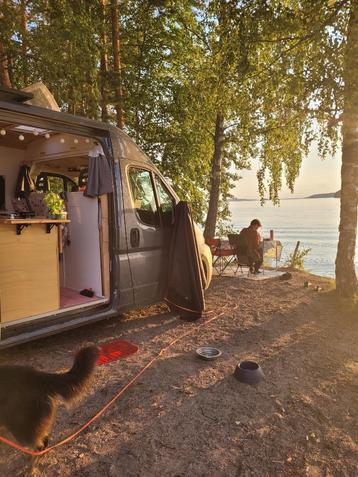 Peugeot boxer L3H2 camper, Caravans en Kamperen, Mobilhomes, Pössl, Diesel, Tot en met 3, Particulier
