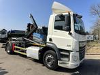 DAF CF 460 4x2 19T MARREL HOOKLIFT - 5.10M + 1.30M RETRACTAB, Auto's, Automaat, Achterwielaandrijving, 338 kW, Wit