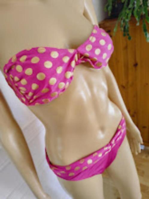 Vintage bikini  roze bikini, Kleding | Dames, Badmode en Zwemkleding, Bikini, Roze, Verzenden