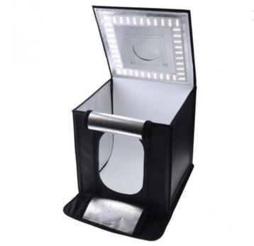 Draagbare Fotostudio CARUBA Dimbaar LED - 70x70x70cm   beschikbaar voor biedingen