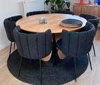 Bolia Peyote tafel van gelakt eikenhout, Huis en Inrichting, Ophalen, Gebruikt, Vijf personen of meer, Scandinave