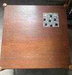 Vintage salontafel jaren 60, Vierkant, 50 tot 100 cm, Zo goed als nieuw, Minder dan 50 cm