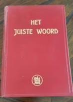 Het Juiste Woord, Boeken, Ophalen of Verzenden, Nederlands