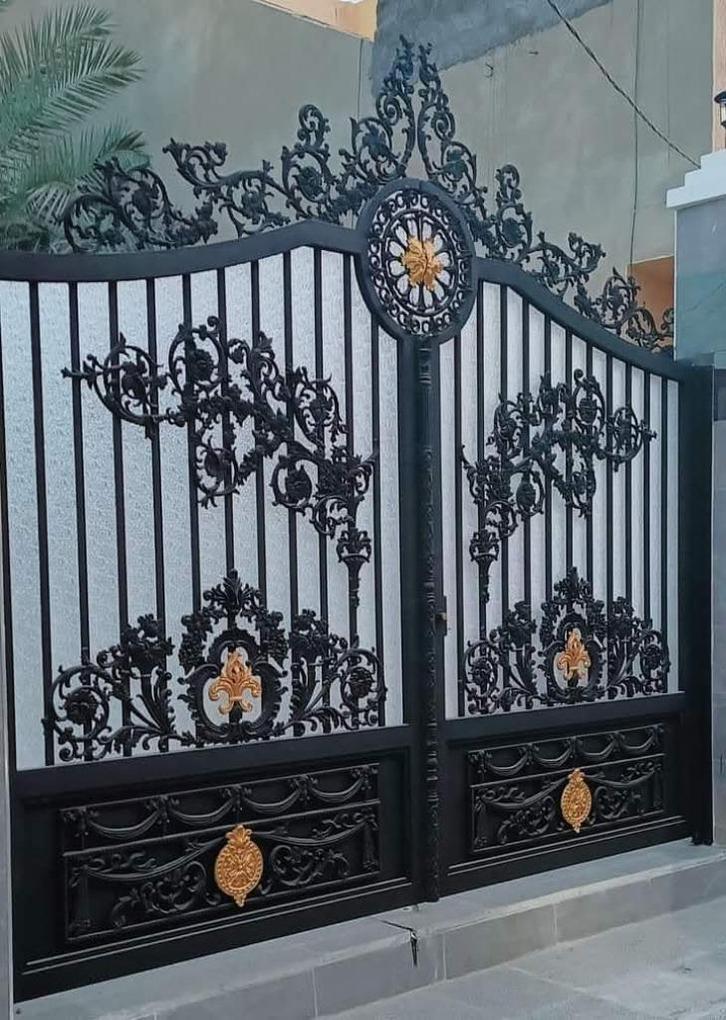 Smeedijzeren hek, Tuin en Terras, Tuinpoorten, Nieuw, Draaipoort, IJzer, 150 tot 200 cm, 150 tot 200 cm, Ophalen of Verzenden