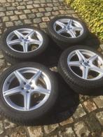 4 Winterbanden op velg 255/45 R18 - Continental, Auto-onderdelen, Banden en Velgen, Ophalen, 18 inch, Gebruikt, 255 mm