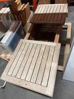 Teak Opberg bak/bank, Ophalen, Gebruikt