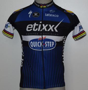 Etixx Quick Step / Truitje met wereldkampioenenbandjes ( M ) beschikbaar voor biedingen