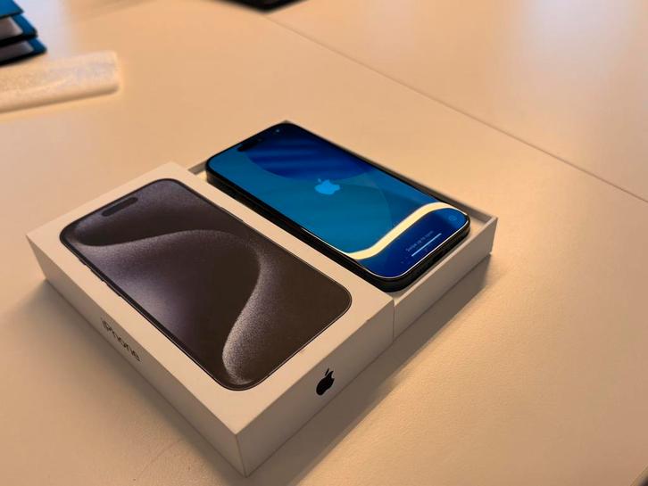 Iphone 15 PRO - 128GB - 87% batterijconditie, Telecommunicatie, Mobiele telefoons | Toebehoren en Onderdelen, Zo goed als nieuw