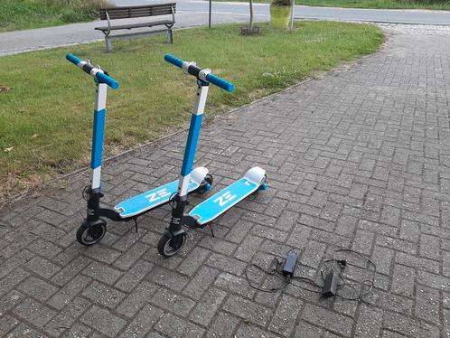 2 Elektrische e-step, Fietsen en Brommers, Steps, Zo goed als nieuw, Ophalen