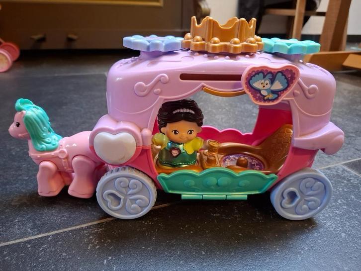 VTech Magische koets Vrolijke vriendjes, Kinderen en Baby's, Speelgoed | Vtech, Zo goed als nieuw, Ophalen