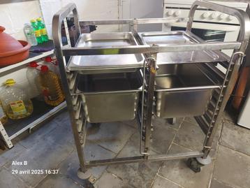 Chariot en inox professionnel  beschikbaar voor biedingen