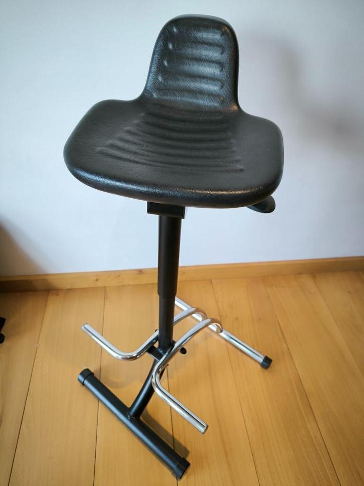 Ergonomische architectenstoel, Huis en Inrichting, Bureaustoelen, Zo goed als nieuw, Bureaukruk, Zwart, Ergonomisch, Ophalen