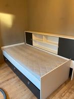1 persoonsbed met aangebouwde kast en schuiven., 210 cm, Une personne, Enlèvement, Utilisé