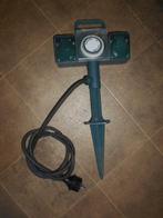 Tuin stekkerdoos met timer, Doe-het-zelf en Bouw, Elektriciteit en Kabels, Ophalen of Verzenden, Zo goed als nieuw