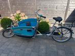 Gazelle bakfiets, Fietsen en Brommers, Ophalen, Gebruikt, 3 kinderen, Opvouwbaar