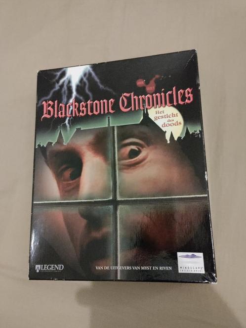 John Saul's Blackstone Chronicles PC Win 95/98 BIG BOX  NL, Consoles de jeu & Jeux vidéo, Jeux | PC, Utilisé, Aventure et Action