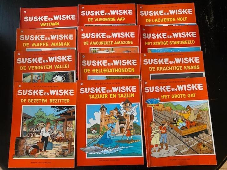 Lot van 12 stripverhalen Suske en Wiske, Boeken, Stripverhalen, Gelezen, Ophalen of Verzenden