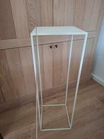 Zuil in wit metaal voor decoratie, Huis en Inrichting, Woonaccessoires | Zuilen en Pilaren, Ophalen, Zo goed als nieuw