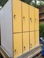 HDP lockerkasten 8 vakken met muntslot 1€., Huis en Inrichting, Kasten | Lockerkasten, Ophalen, Gebruikt
