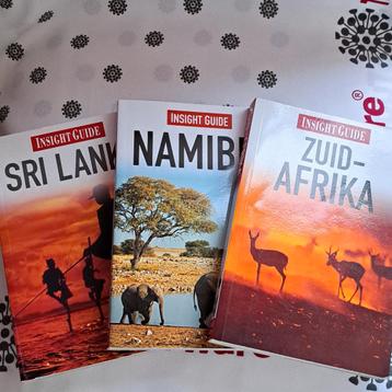Insight Guide reisgidsen Sri Lanka, Nambie,Zuid Afrika beschikbaar voor biedingen