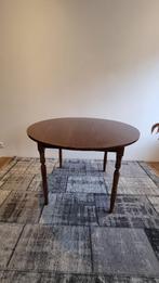 Ronde vintage tafel, Huis en Inrichting, Tafels | Eettafels, Ophalen, Gebruikt, Rond, Vintage Retro