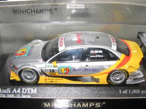 audi dtm wagens op 1/43, Hobby en Vrije tijd, Modelauto's | 1:43, Nieuw, Auto, MiniChamps, Ophalen of Verzenden