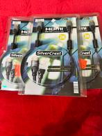 3 st. HDMI cable, 2 m, SilverCrest, Ophalen, Nieuw