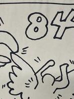 Keith Haring, tekening. Verkocht met Premium-frame, Ophalen of Verzenden