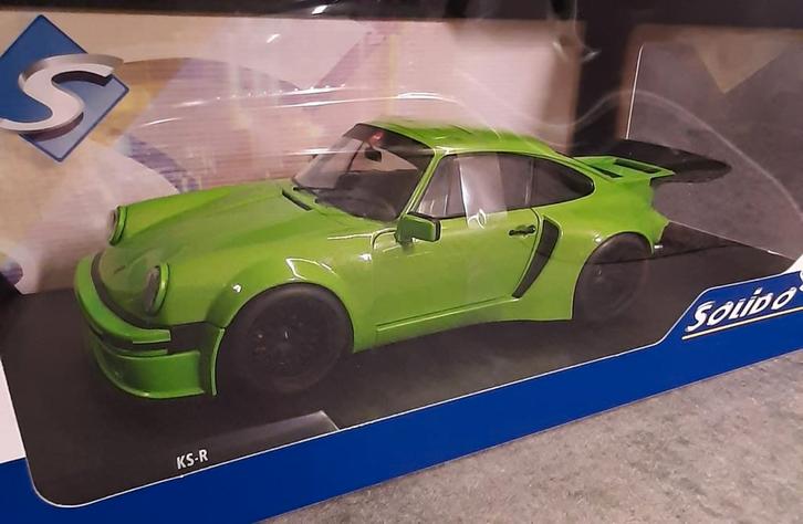 Solido/1:18/Porsche KS-R/NIEUW, Hobby en Vrije tijd, Modelauto's | 1:18, Nieuw, Auto, Solido, Ophalen of Verzenden