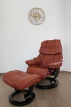 Stressless Design Fauteuil incl. Voetenbank, Ophalen, Zo goed als nieuw, Hout, Stressless