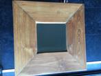 Authentieke houten spiegel 56x57cm, Comme neuf, Enlèvement ou Envoi