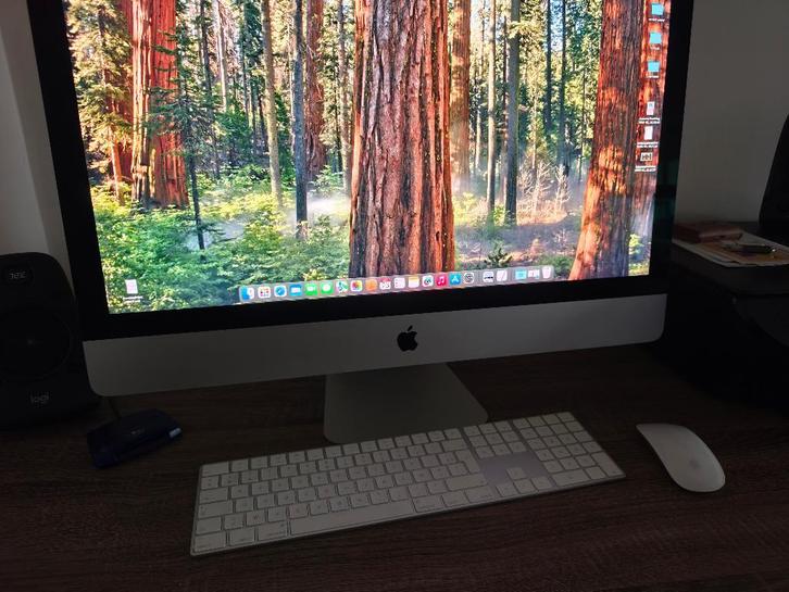 iMac 27" (late 2015) 5k retina 256 GB SSD., Computers en Software, Apple Desktops, Zo goed als nieuw, iMac, SSD, 3 tot 4 Ghz, 8 GB